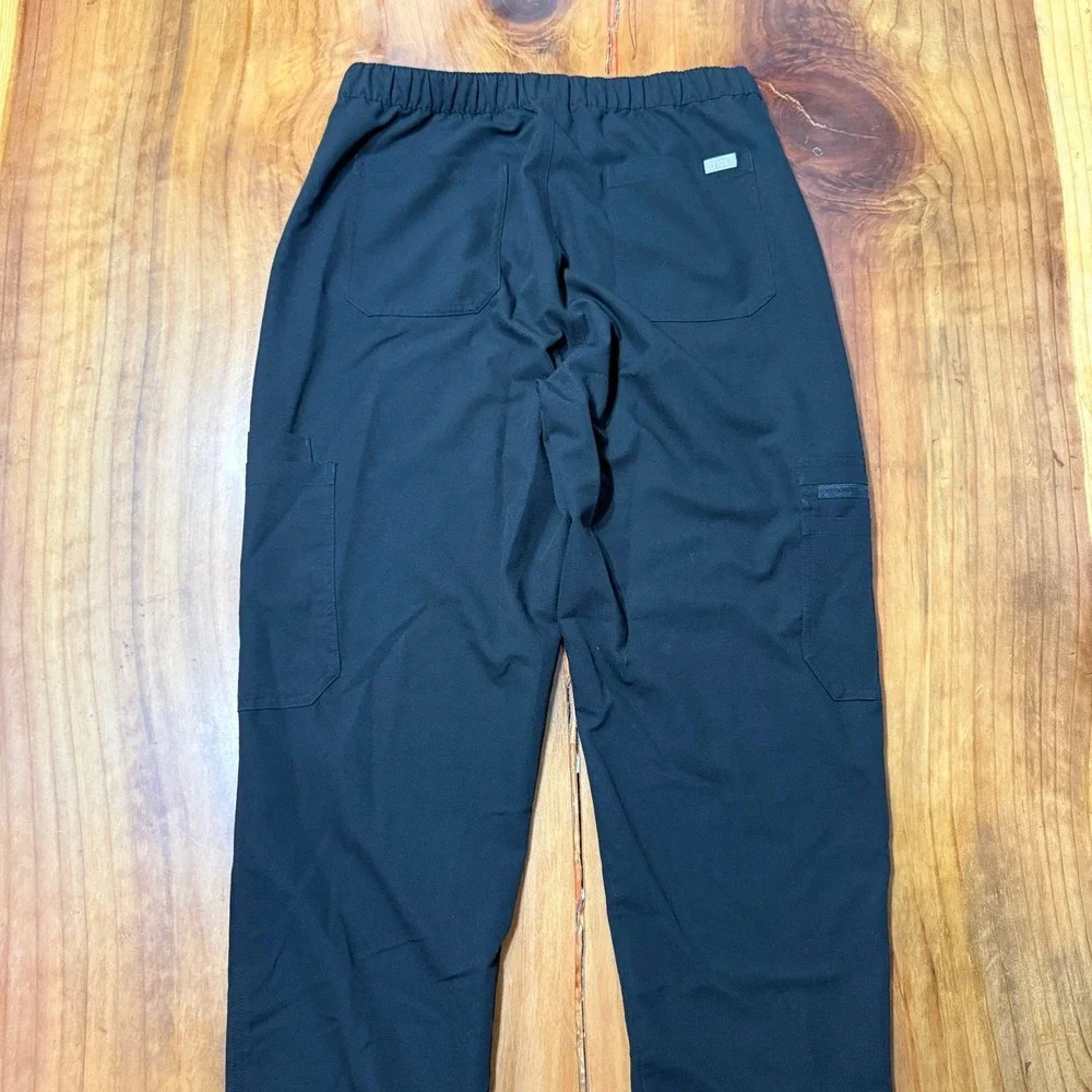 Figs Mens Pants Medium Tall Jogger M21SW2013T Black Nurse Uniform Cargo CC20